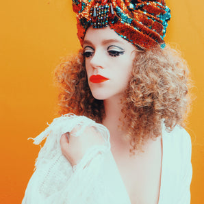 STYLE 3: Sequin Turban
