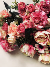 Load image into Gallery viewer, &quot;Floral Whimsy&quot; &#39;Dusky Pinks&#39; Vintage Floral Headdress and Tutorial
