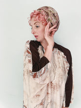 Load image into Gallery viewer, Free Size Vintage Marble Kaftan Dress
