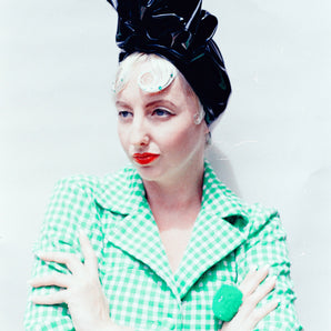 PVC Top Knot Turban