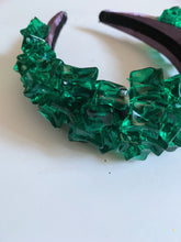 Load image into Gallery viewer, Green Crystal Crown / Headband
