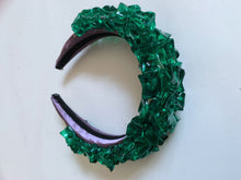 Load image into Gallery viewer, Green Crystal Crown / Headband
