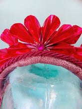 Load image into Gallery viewer, Metallic Origami Crown Hot Pink
