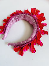 Load image into Gallery viewer, Metallic Origami Crown Hot Pink
