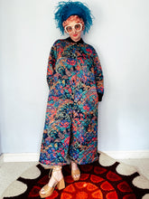 Load image into Gallery viewer, Original 90s housecoat with multicoloured print
