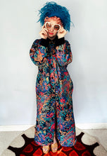 Load image into Gallery viewer, Original 90s housecoat with multicoloured print
