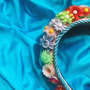 Vintage 60s candy hair Bobble Headband