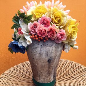 Vintage Summer Flower Headdress
