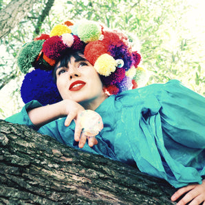 Giant Pom pom Wig / Headpiece
