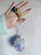 Load image into Gallery viewer, Iridescent Stuffed Orb Baubles / Decorations
