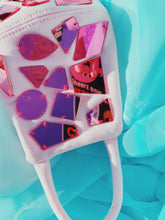 Load image into Gallery viewer, pink mirrored Fashion Neoprene Face mask
