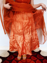 Load image into Gallery viewer, ORANGE tulle prom dress 50s MINT condition *PERSONAL COLLECTION*

