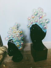 Load image into Gallery viewer, Bubbles iridescent headdress / crown / headpiece
