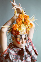 Load image into Gallery viewer, Tribal wild flower Crown Burning man Festival Headdress
