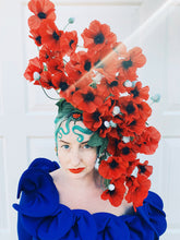 Load image into Gallery viewer, Roll Up Roll Up Retro Raffle: Fumbalinas Poppies Headdress!!!
