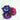 3 Silk Anemones Brooches in Posy Purple and Plum