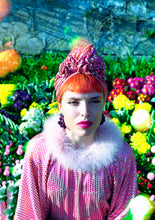 Load image into Gallery viewer, Deadstock Sequin Turban - Pink or Green

