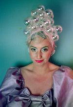 Load image into Gallery viewer, Bubbles iridescent headdress / crown / headpiece
