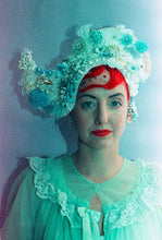 Load image into Gallery viewer, Vintage Treasures and Trinketry sculpted headpiece
