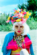Load image into Gallery viewer, Recycled 50s Rulers headpiece
