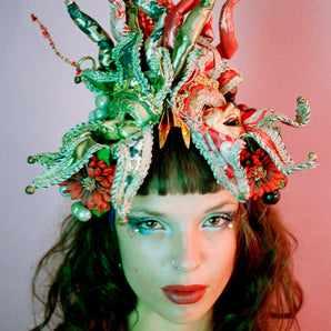 Labyrinth Masquerade Carnival Headpiece