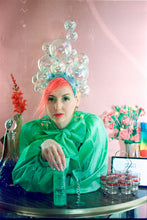 Load image into Gallery viewer, Style 2!!!  Bubbles iridescent headdress / crown / headpiece

