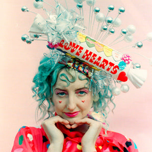 Be my Sweetheart OTT Kitsch Headpiece