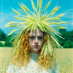 Vintage Wheat Crown Harvest Headdress