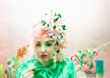 Load image into Gallery viewer, Pale Pink Lily flower headband
