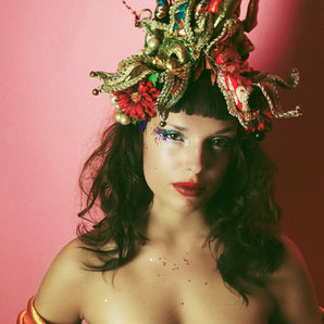 Labyrinth Masquerade Carnival Headpiece