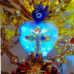Virgin Mary light up headdress