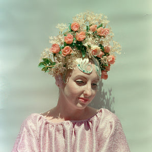 Cream and paper vintage flower and blossom headbands