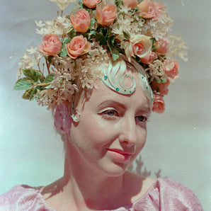 Cream and paper vintage flower and blossom headbands