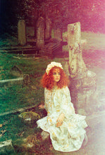 Load image into Gallery viewer, Lemony Cream Silk Ruffle headband - Shine-Sheen finish - FULL style
